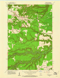 Download a high-resolution, GPS-compatible USGS topo map for Frogner, MN (1960 edition)