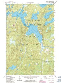 Download a high-resolution, GPS-compatible USGS topo map for Gabbro Lake, MN (1986 edition)