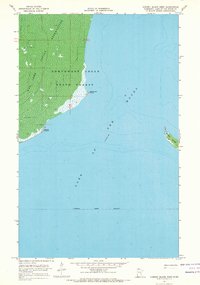 Download a high-resolution, GPS-compatible USGS topo map for Garden Island West, MN (1969 edition)