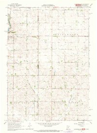 preview thumbnail of historical topo map of Rock County, MN in 1967