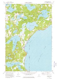 Download a high-resolution, GPS-compatible USGS topo map for Garrison, MN (1976 edition)