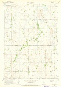 preview thumbnail of historical topo map of Lac qui Parle County, MN in 1967