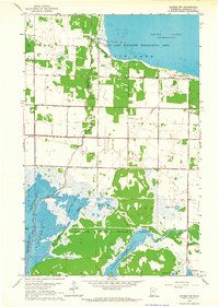 preview thumbnail of historical topo map of Marshall County, MN in 1962