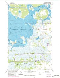 Download a high-resolution, GPS-compatible USGS topo map for Gatzke SW, MN (1984 edition)