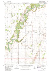 Download a high-resolution, GPS-compatible USGS topo map for Gentilly, MN (1982 edition)