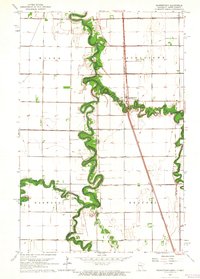 Download a high-resolution, GPS-compatible USGS topo map for Georgetown, MN (1964 edition)