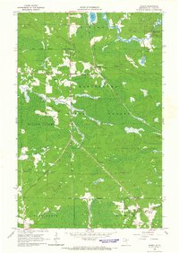 Download a high-resolution, GPS-compatible USGS topo map for Gheen, MN (1965 edition)