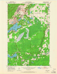 Download a high-resolution, GPS-compatible USGS topo map for Gilbert, MN (1965 edition)