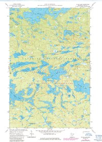 Download a high-resolution, GPS-compatible USGS topo map for Gillis Lake, MN (1986 edition)