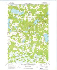 Download a high-resolution, GPS-compatible USGS topo map for Glen, MN (1976 edition)