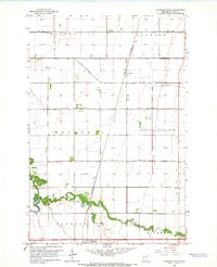 Download a high-resolution, GPS-compatible USGS topo map for Glyndon North, MN (1966 edition)