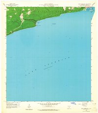 Download a high-resolution, GPS-compatible USGS topo map for Good Harbor Bay, MN (1965 edition)