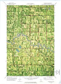 Download a high-resolution, GPS-compatible USGS topo map for Goodridge SW, MN (1976 edition)