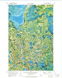 Download a high-resolution, GPS-compatible USGS topo map for Goose Lake, MN (1974 edition)