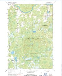 Download a high-resolution, GPS-compatible USGS topo map for Gowan, MN (1992 edition)