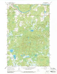 Download a high-resolution, GPS-compatible USGS topo map for Gowan, MN (1986 edition)