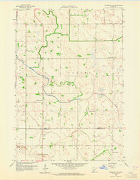 Download a high-resolution, GPS-compatible USGS topo map for Gracelock NE, MN (1965 edition)