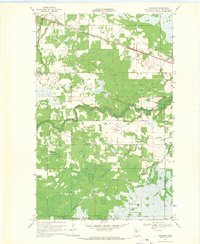 preview thumbnail of historical topo map of Lake of the Woods County, MN in 1968