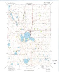 preview thumbnail of historical topo map of Graceville, MN in 1974