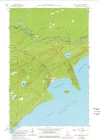 Download a high-resolution, GPS-compatible USGS topo map for Grand Portage, MN (1978 edition)