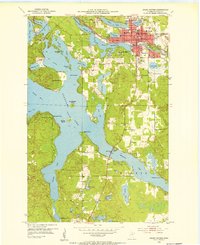 Download a high-resolution, GPS-compatible USGS topo map for Grand Rapids, MN (1955 edition)