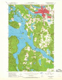 Download a high-resolution, GPS-compatible USGS topo map for Grand Rapids, MN (1968 edition)