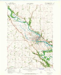 Download a high-resolution, GPS-compatible USGS topo map for Granite Falls, MN (1967 edition)