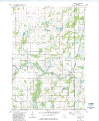 Download a high-resolution, GPS-compatible USGS topo map for Grasston, MN (1984 edition)