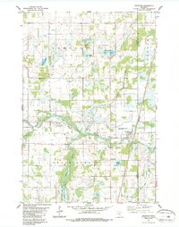 Download a high-resolution, GPS-compatible USGS topo map for Grasston, MN (1987 edition)