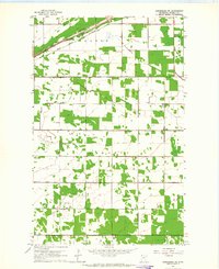 Download a high-resolution, GPS-compatible USGS topo map for Greenbush NE, MN (1964 edition)