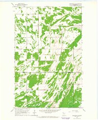 Download a high-resolution, GPS-compatible USGS topo map for Greenbush SE, MN (1964 edition)