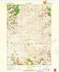 1965 Map of Greenleafton, 1966 Print
