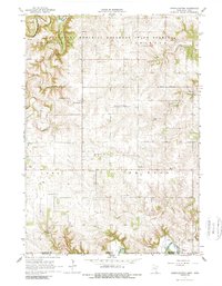 1965 Map of Greenleafton, 1989 Print