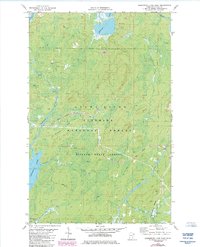 Download a high-resolution, GPS-compatible USGS topo map for Greenwood Lake East, MN (1985 edition)