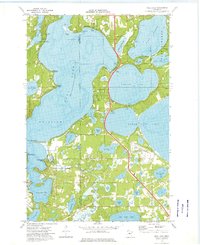 Download a high-resolution, GPS-compatible USGS topo map for Gull Lake, MN (1976 edition)