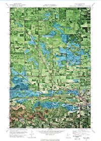 Download a high-resolution, GPS-compatible USGS topo map for Gully, MN (1976 edition)