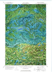 Download a high-resolution, GPS-compatible USGS topo map for Gurneau Lake, MN (1976 edition)