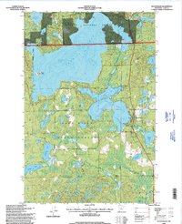 Download a high-resolution, GPS-compatible USGS topo map for Hackensack, MN (1998 edition)