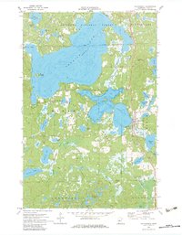 Download a high-resolution, GPS-compatible USGS topo map for Hackensack, MN (1983 edition)