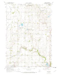 Download a high-resolution, GPS-compatible USGS topo map for Hadley, MN (1968 edition)