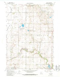 Download a high-resolution, GPS-compatible USGS topo map for Hadley, MN (1988 edition)