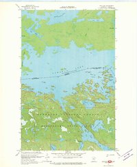 Download a high-resolution, GPS-compatible USGS topo map for Hale Bay, MN (1970 edition)