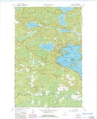 Download a high-resolution, GPS-compatible USGS topo map for Haley, MN (1986 edition)