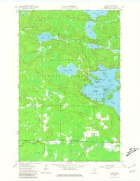 Download a high-resolution, GPS-compatible USGS topo map for Haley, MN (1981 edition)