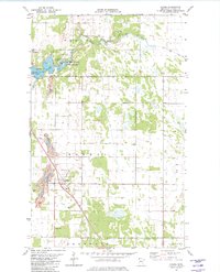 Download a high-resolution, GPS-compatible USGS topo map for Halma, MN (1982 edition)