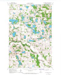 Download a high-resolution, GPS-compatible USGS topo map for Halverson Lake, MN (1967 edition)