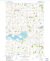 Download a high-resolution, GPS-compatible USGS topo map for Hamburg, MN (1982 edition)