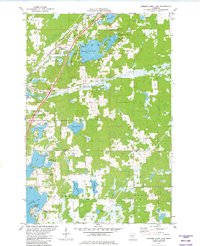 Download a high-resolution, GPS-compatible USGS topo map for Hanging Horn Lake, MN (1982 edition)