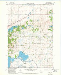 Download a high-resolution, GPS-compatible USGS topo map for Hawick, MN (1969 edition)