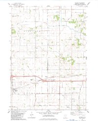 preview thumbnail of historical topo map of Hayward, MN in 1982